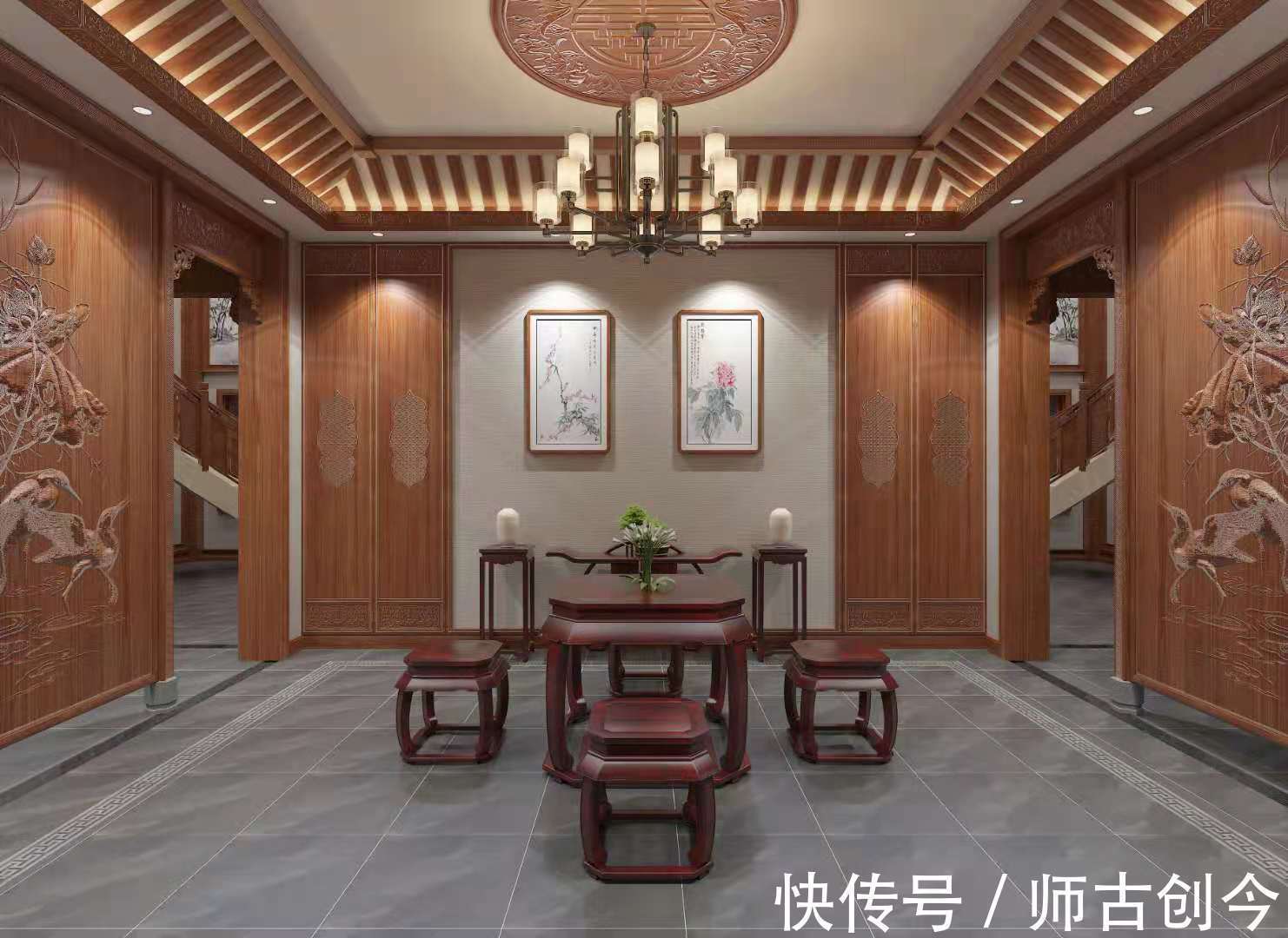 红木|中式红木整装,可以传承千年中式家装