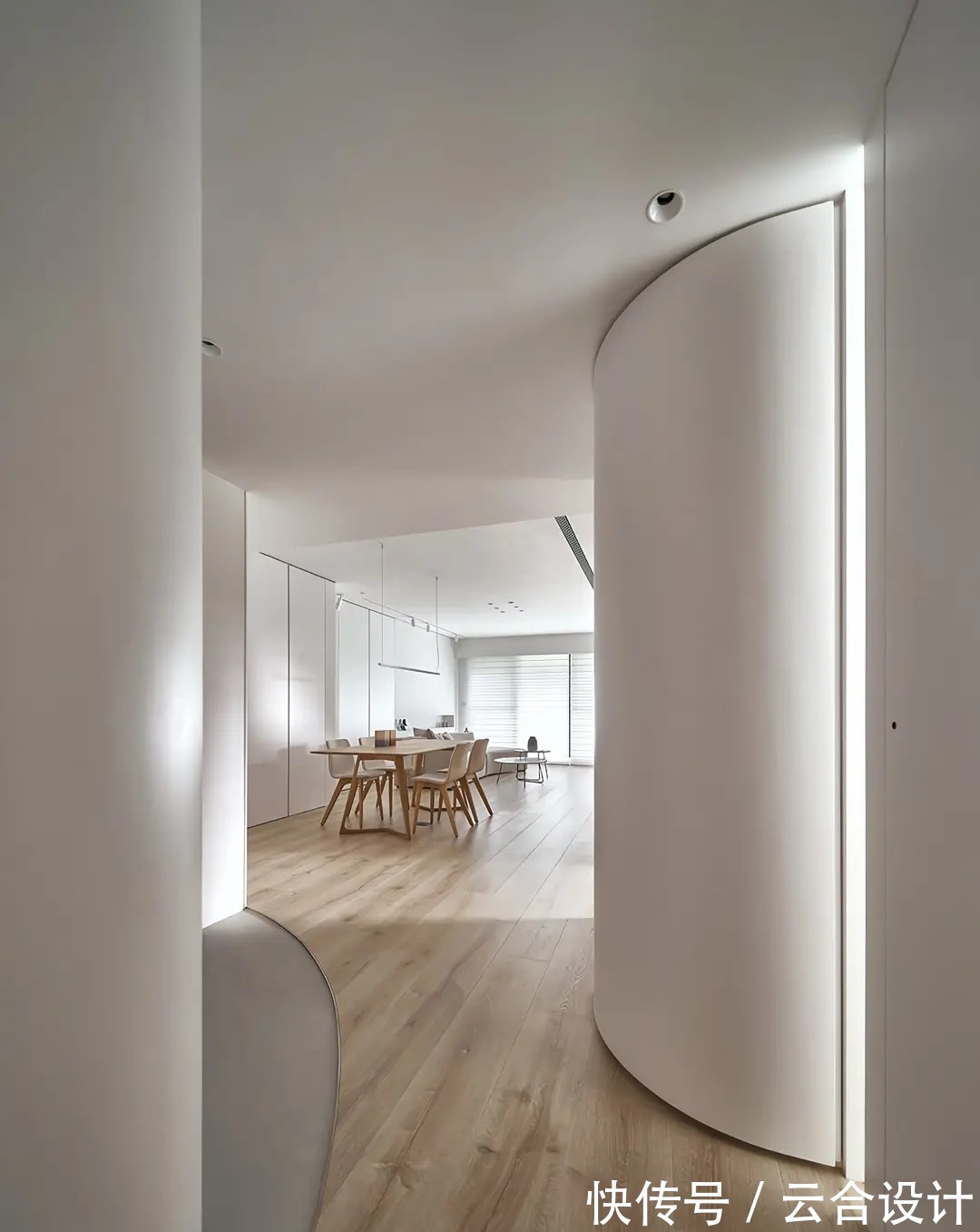 人造景观|云合设计——震惊!这房子真的只有不到100㎡?设计师也忒牛了!