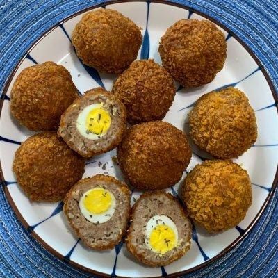 #福气年夜菜#鹌鹑蛋版苏格兰蛋