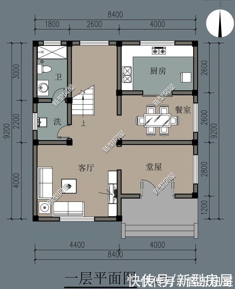露台|30万的存款,能在农村建什么样的房子?这8套图纸看看你喜欢哪套