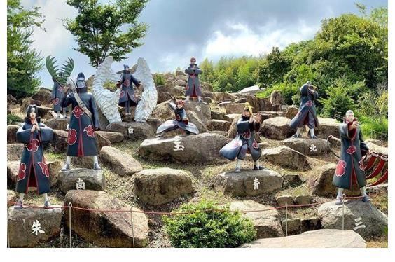 蛤蟆|火影主题公园有多real?九尾的眼神完美还原,蛤蟆深作冲破次元壁