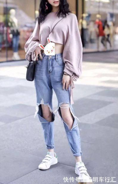 小背心 夏季穿搭频率很高的牛仔裤,拉伸身材比例,轻松展露时尚的美态