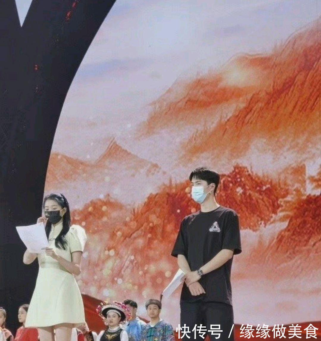 央视|王一博关晓彤再次合作,央视彩排路透,关于舞台网上有三种猜测