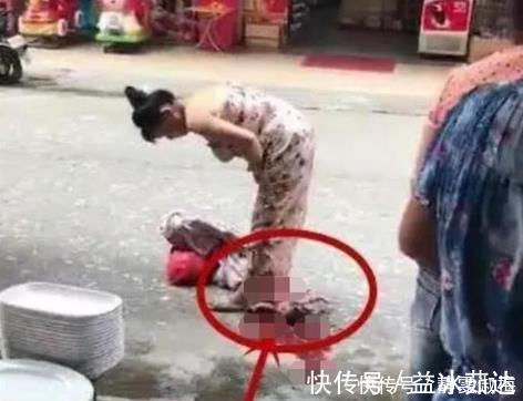 孩子|“最强产妇”火了,买菜路上当街分娩,生完娃后淡定抱娃拎菜回家