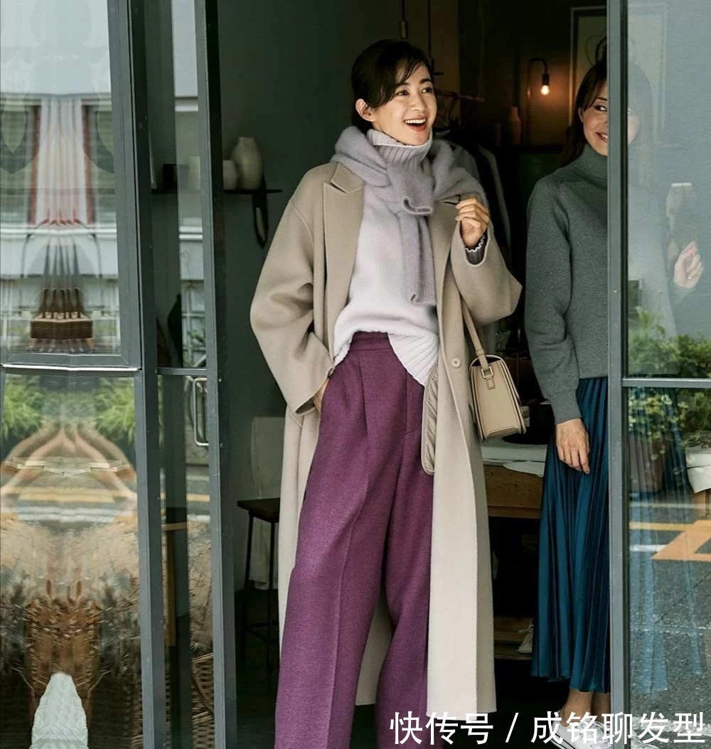 阔腿 今年秋冬流行怎么穿?记住这四种好看的搭配方案,时尚减龄又高级