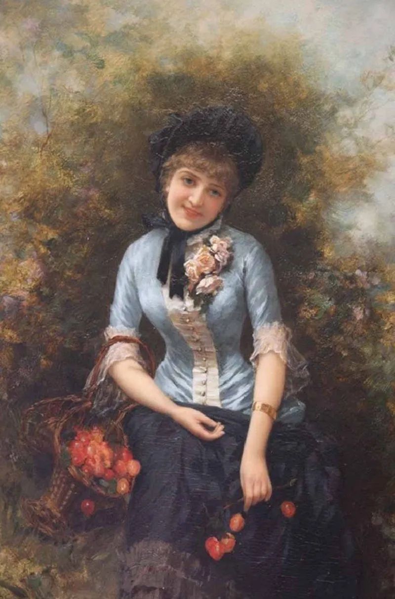 女性&埃米尔油画里的女性,无以名状之美!