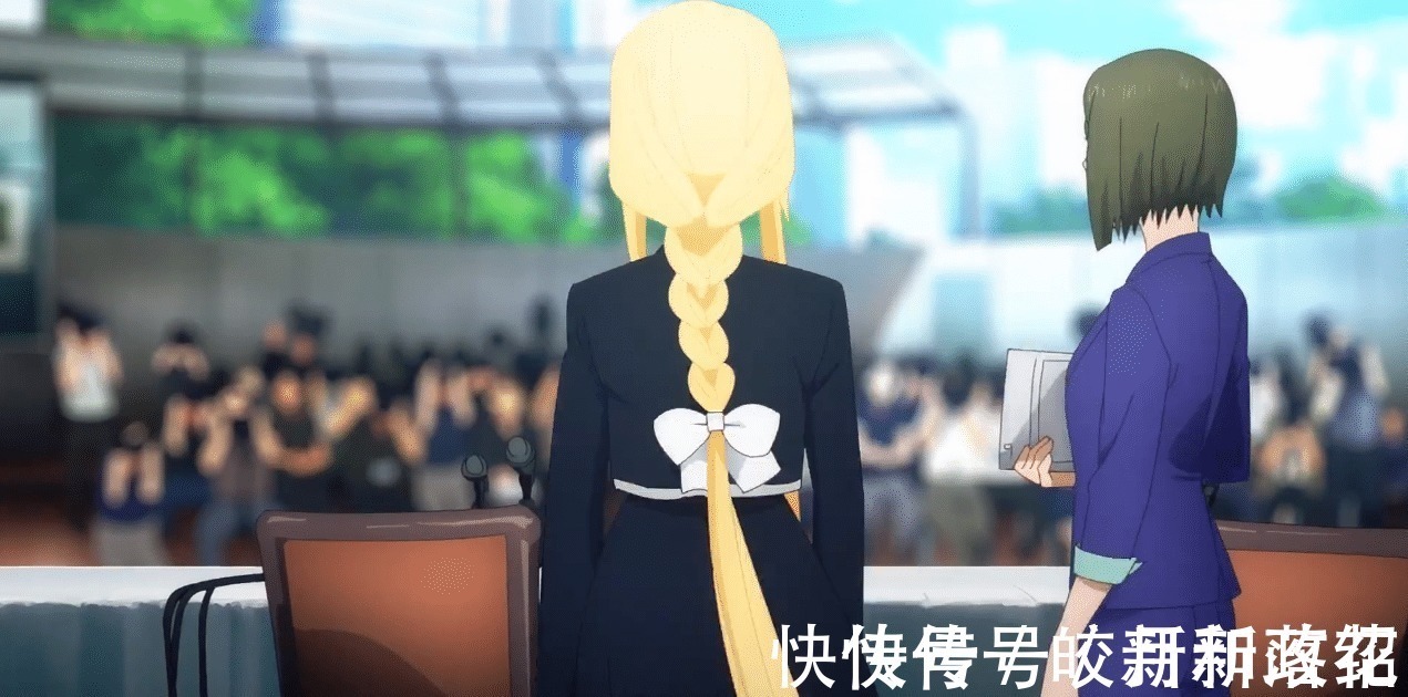 爱丽丝|刀剑神域情报爱丽丝穿“白丝搭校服”登场，桐人亚丝娜有露脸