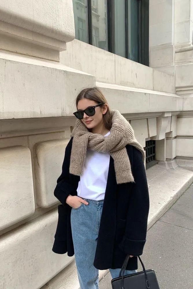  戴起来|天冷了，大围巾戴起来！