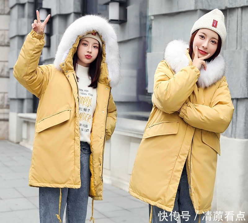 新出一种棉服叫“派克服”,23-45女人穿,时髦又添嫩暖美