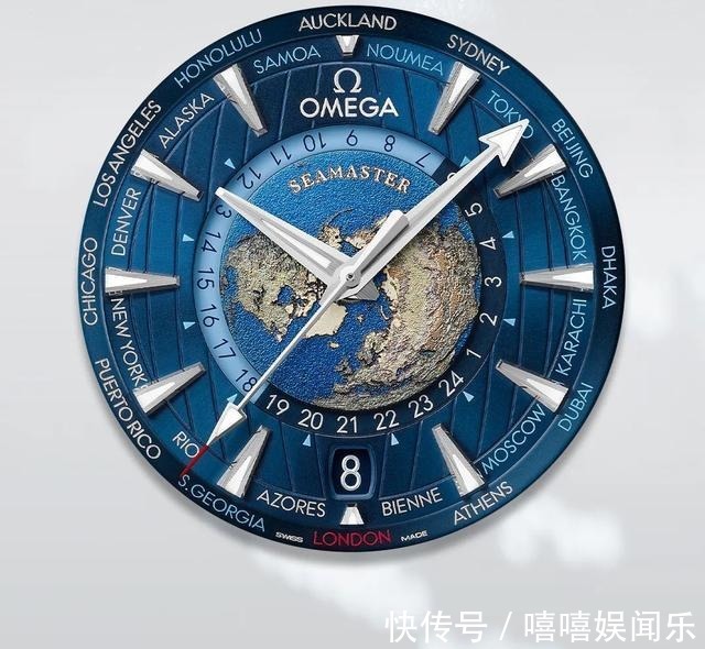 腕表|欧米茄推出新款Aqua Terra世界时腕表!