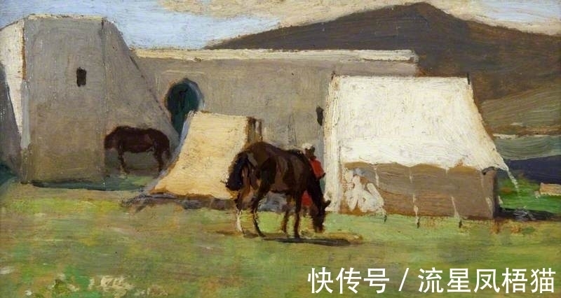 阿尔斯特博物馆$格拉斯哥画派:喜欢在户外自然光下作画,油画采用自然主义风格