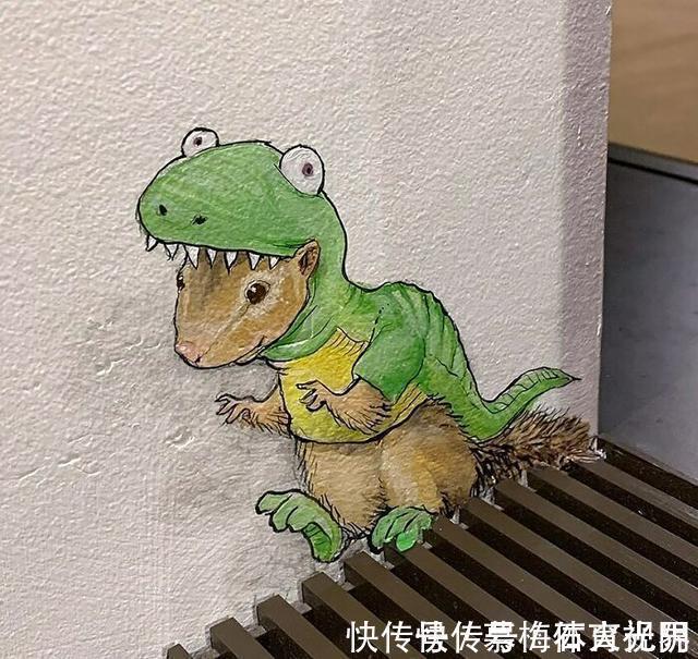 密歇根州!他用粉笔在街边“乱涂乱画”,吸引了百万粉丝,网友:能多来点吗