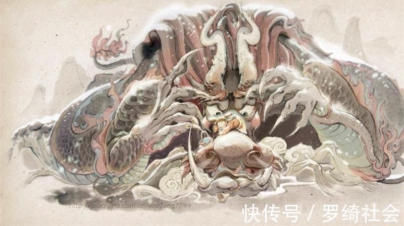 睚眦&龙生九子,没有一条是真龙?答案在龙的妻子身上