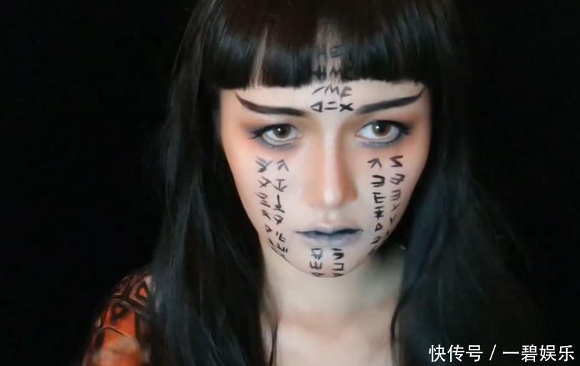 动漫|小姐姐仿妆cos动漫木乃伊,邪魅画面让人不安,网友关公眉