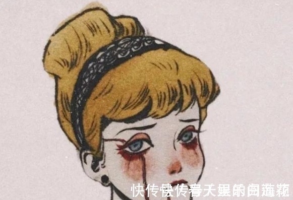 艾莎!迪士尼公主暗黑画风:艾莎成可怕的反派,灰姑娘显得楚楚可怜