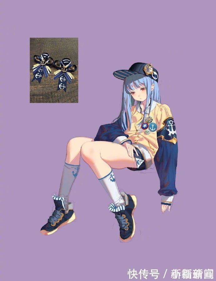 项链|发卡、耳环也能变美少女？这位画师脑洞太大，什么都能拟人化