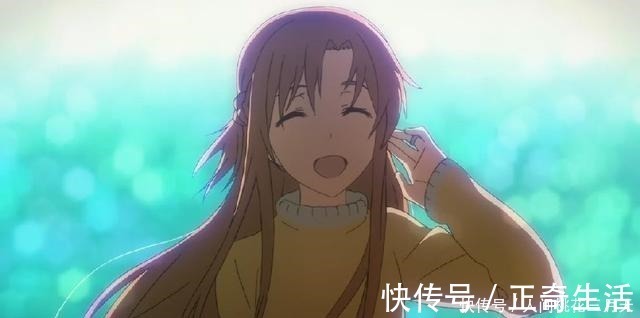 笑容|刀剑神域SAO亚丝娜最美的五次笑容,最后一次看了想哭
