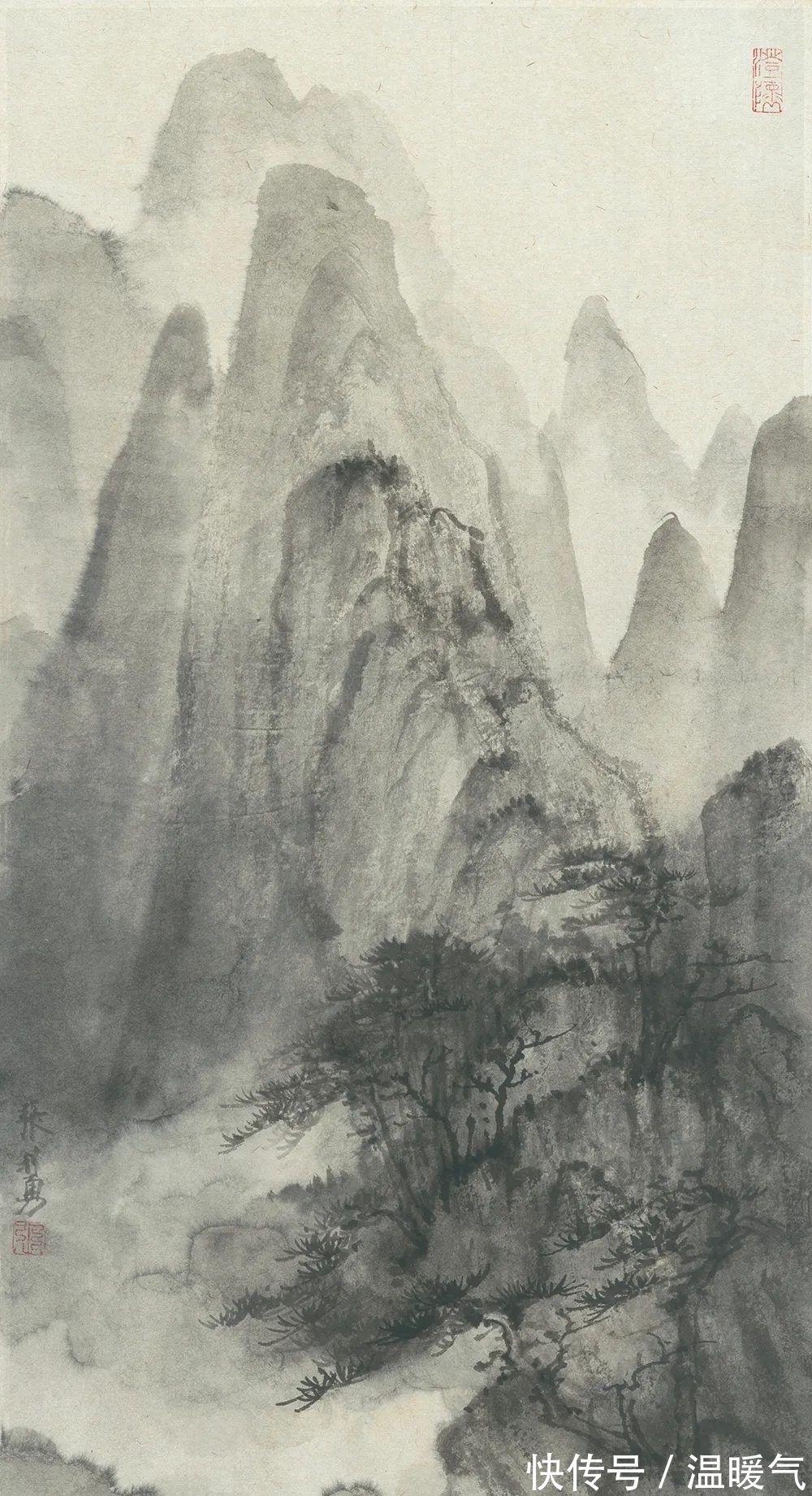 张利勇#江苏省国画院|南北兼容,张利勇山水画