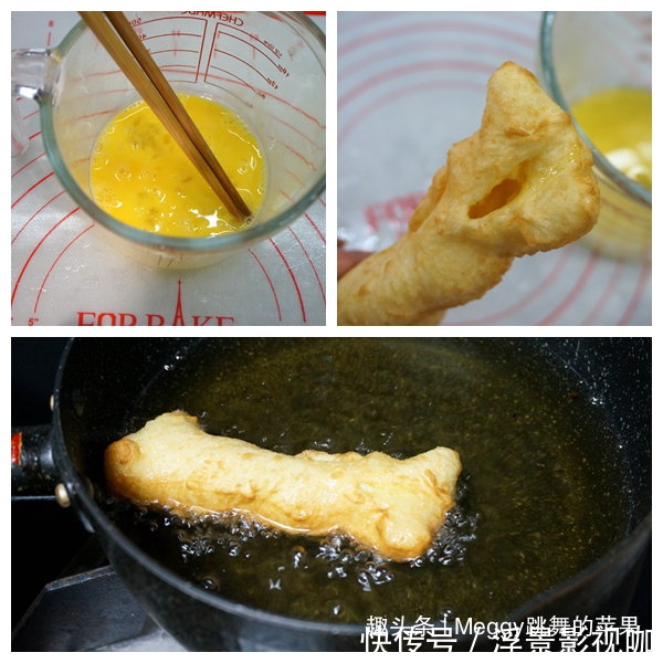 两种方法做出蓬松大油条，手快只要半小时，外酥里嫩太解馋了