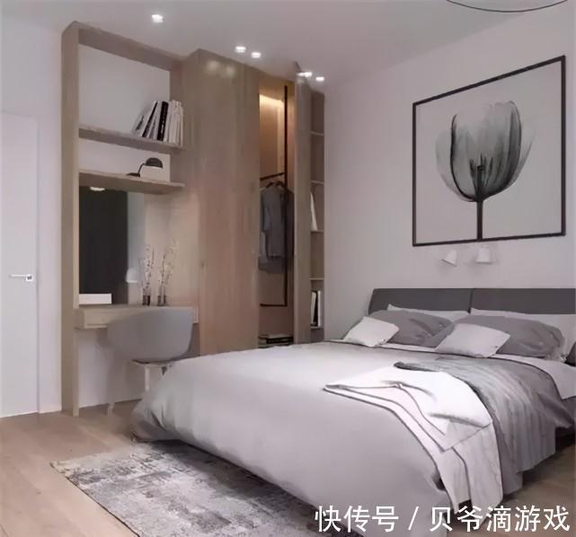 飘窗|不用专门预留书房了,这种卧室书房一体的设计最实用!