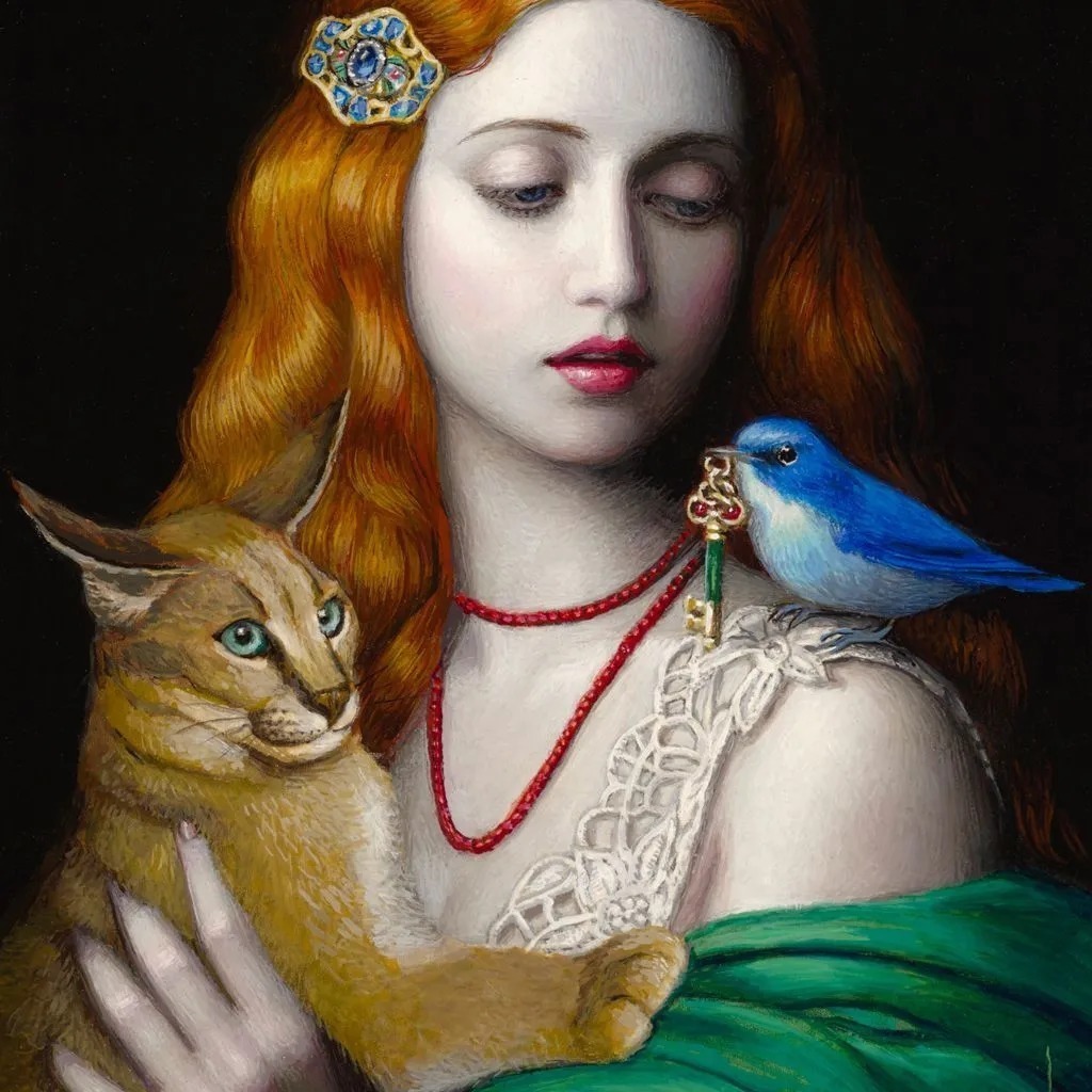 性感!太上头!她笔下的神秘唯美女子,比蜜桃还嫩!