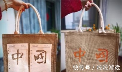 蕾丝 最近风超大的MUJI麻袋DIY,带着孩子一起做!