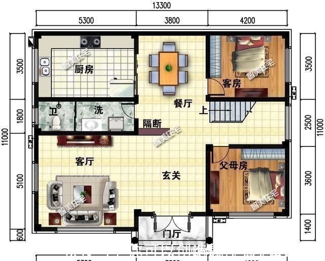 真石漆|花最少的钱，建最经济实用的房，这3栋二层别墅一定不能错过！