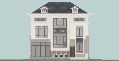 上下楼|11.6×10.7米带电梯农村二层别墅,这样的设计是不是有点奢侈?