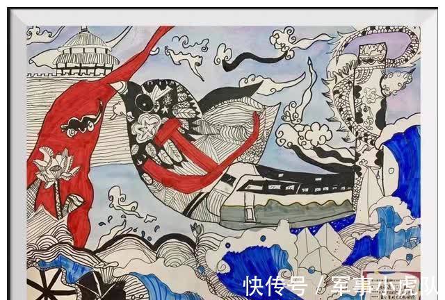 小丑@学生作品分享让绘画,充满想象,给孩子,自由创造