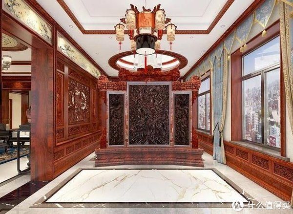 屏风|广东夫妻晒出325㎡别墅,入户便是诗情画意,这样的家太惊艳了