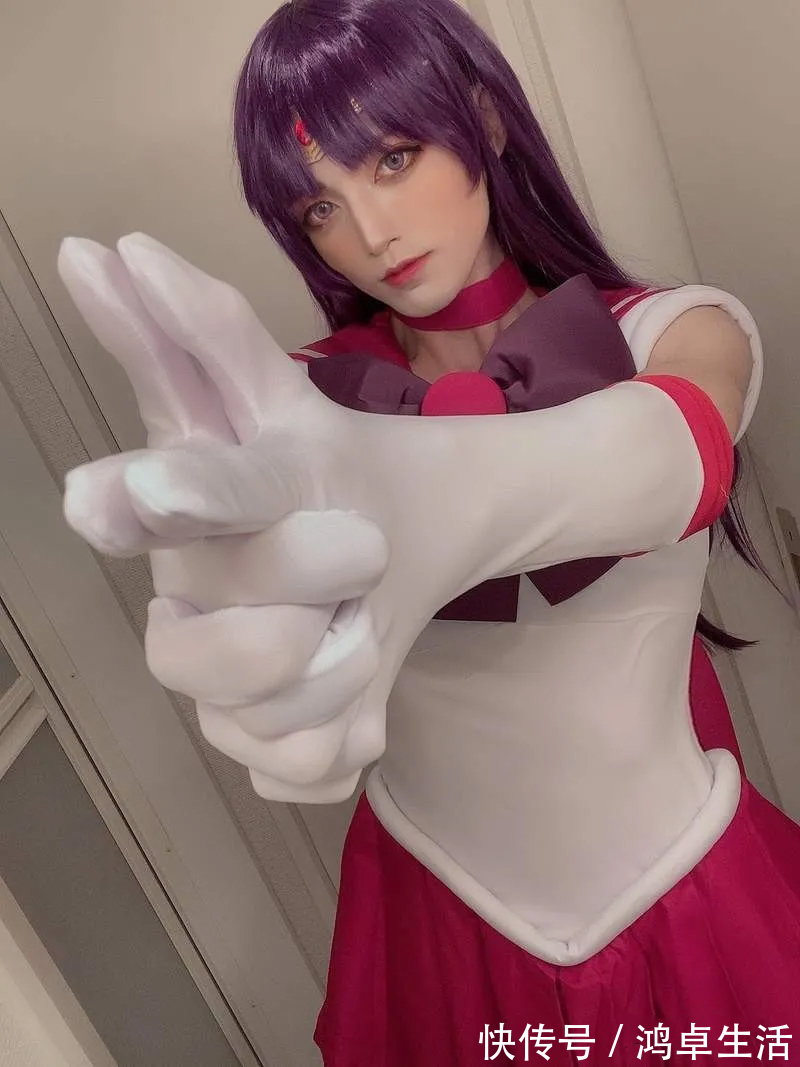 小哥|1米8的汉子cos美少女战士,竟然比女生还惊艳!