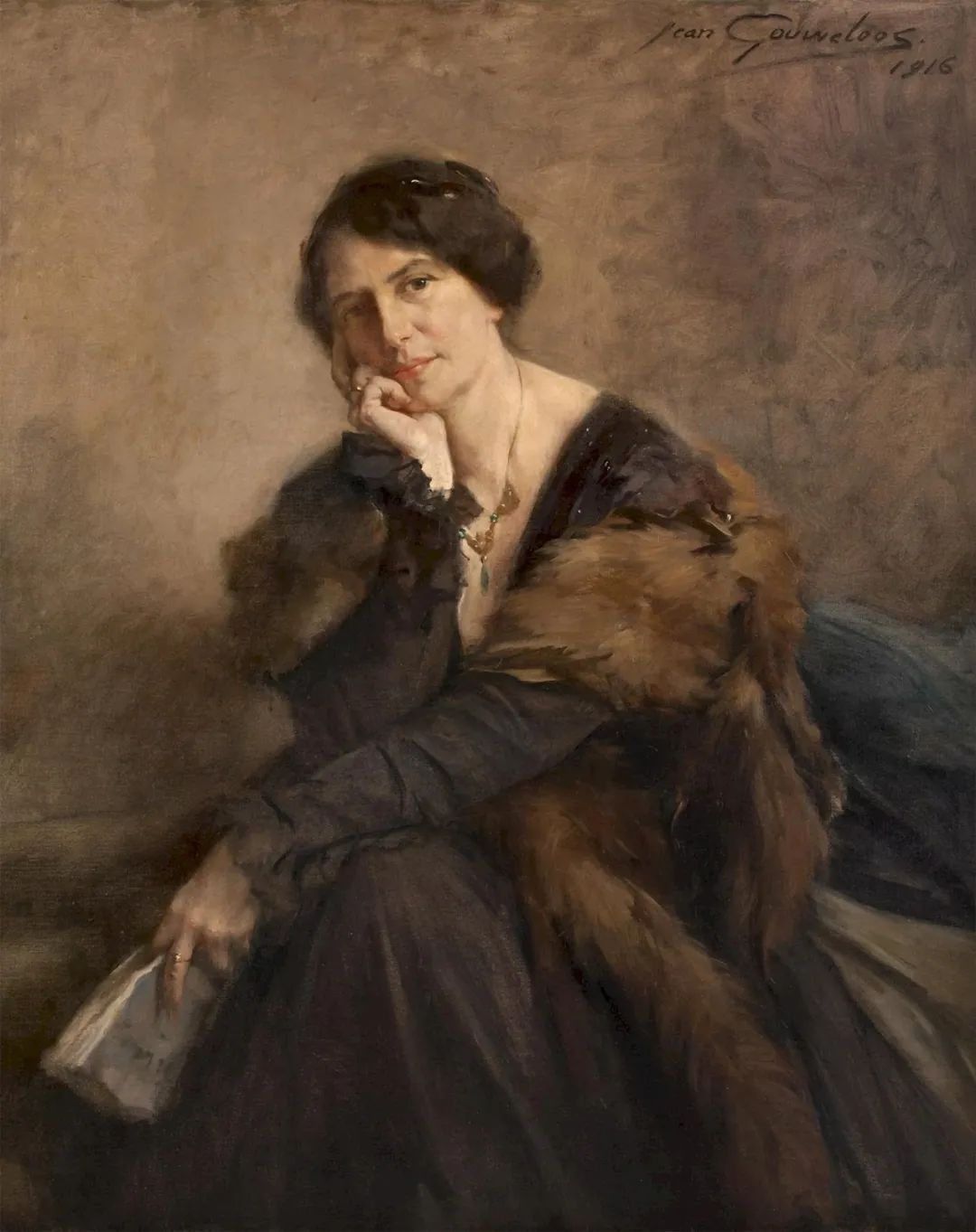 共济会@比利时艺术家古韦卢斯油画里的女子,有深度有内涵