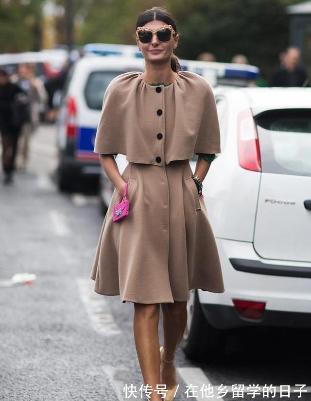 单品 比大衣更时髦的“斗篷”来了!5条选款穿搭思路,教你如何穿好它!