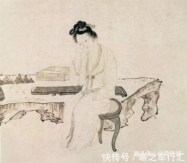 词章@李清照的雨中节奏,音乐与词章完美交融,读来扣人心弦动人心扉