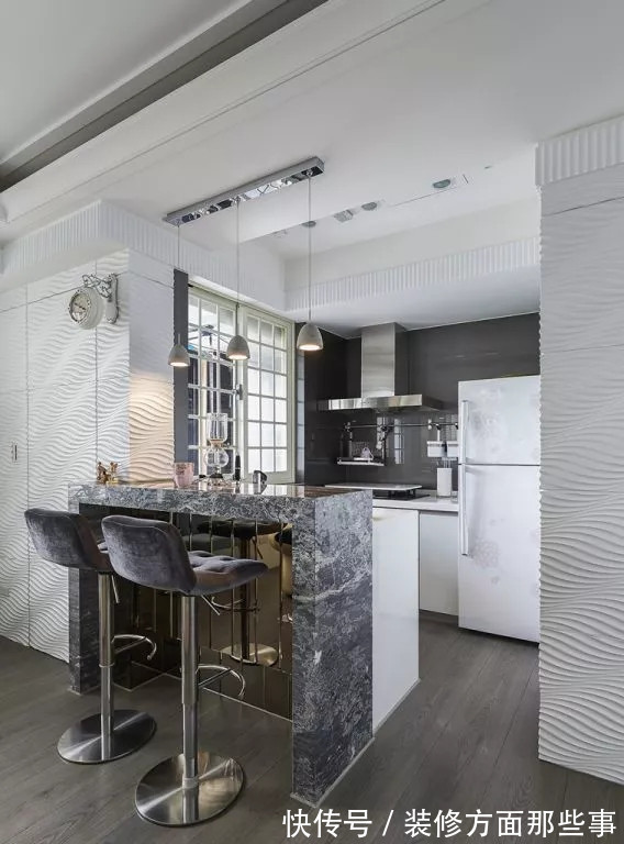 三居室|97平现代风三居室,沉淀一下忙碌的心情