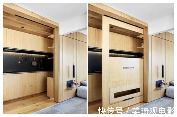 小户型|小户型难装？看了这套35㎡公寓后，感觉自己的小户型有救了