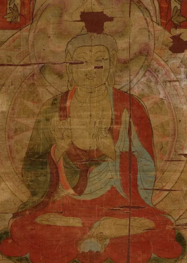 画说藏经洞系列--释迦牟尼净土图