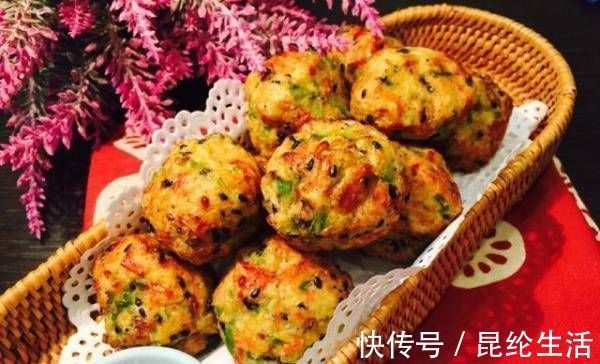 炸萝卜丸子,不要只用面粉和胡萝卜再加上这种,丸子就更香了