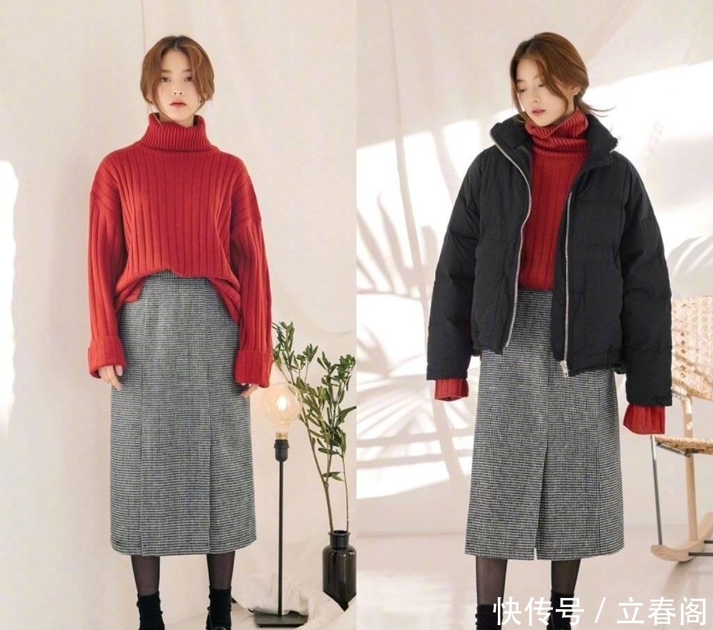 搭配是非常|轻熟风搭配,让这个冬天变得优雅起来吧!