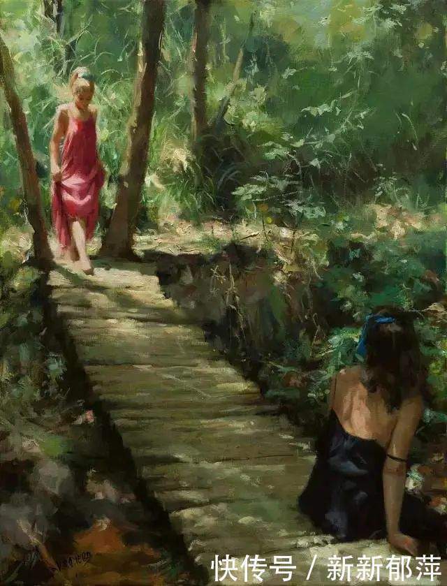 衬布#这位老画家笔下的人物身材,女人看了都羡慕!