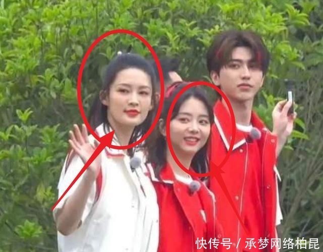李沁|谭松韵李沁一起上跑男9，同样是30岁，生图下粉丝直呼认不出