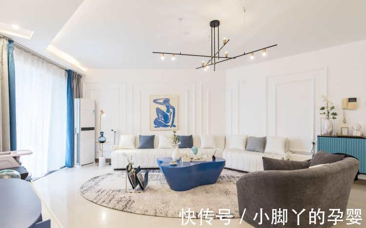 大海|把大海的纯粹带进家里,打造现代四居室,享受绝佳美景