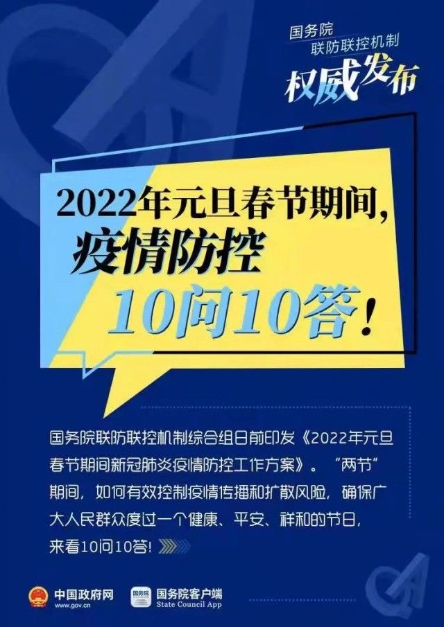 元旦|元旦春节期间能组织宴会吗？能外出吗？10问10答！