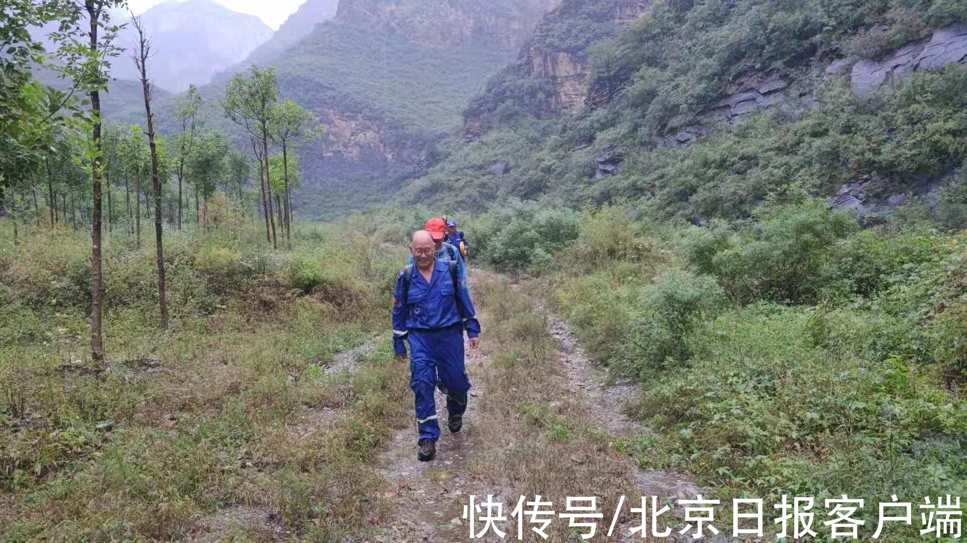 悬崖|不看天气预报冒雨爬山，9人被困房山“十八崖”