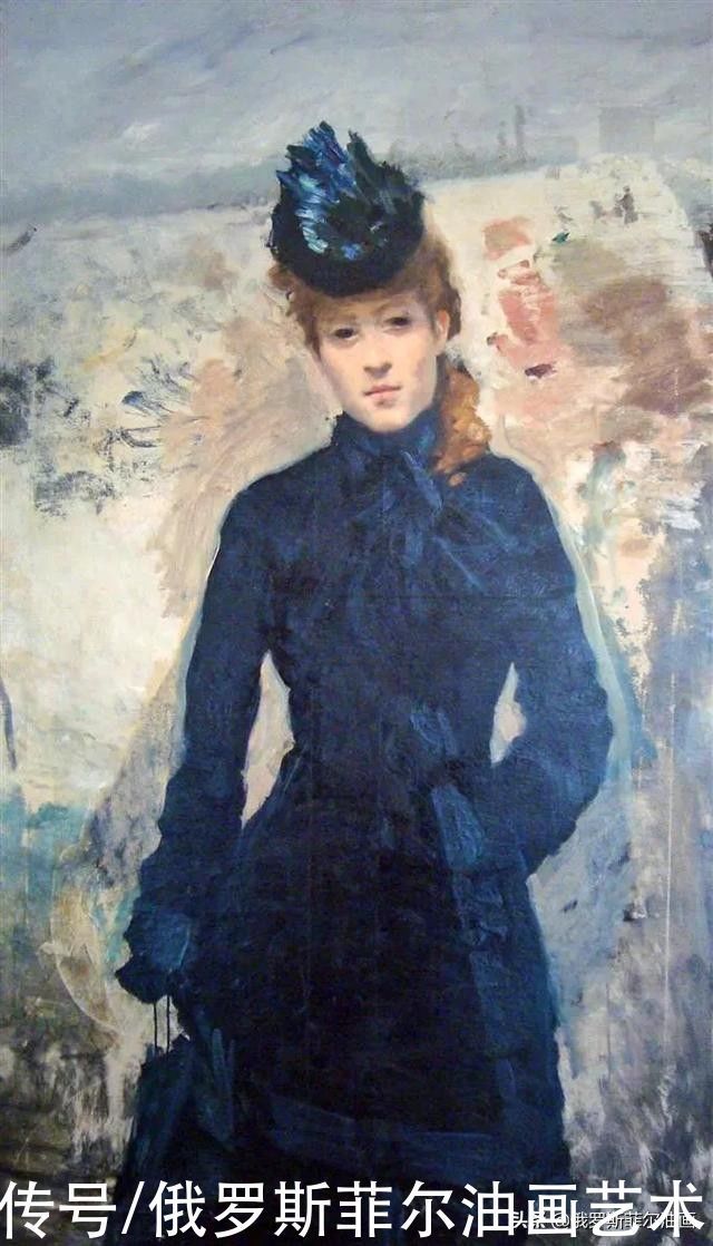 de#意大利大画家德·尼蒂斯的油画作品,莫名的好看,耐看,非常喜欢