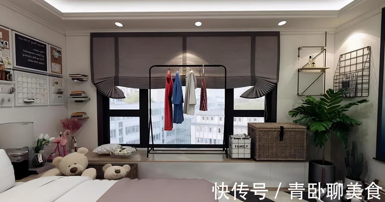 收纳|女孩的36㎡一居,开放式卧室功能强大,合并客餐厅和书房,真完美