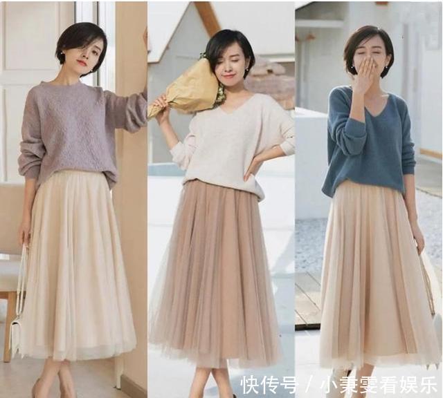 奔4奔5的女人别“装嫩”了,穿搭要文艺、清新一点,更减龄时髦