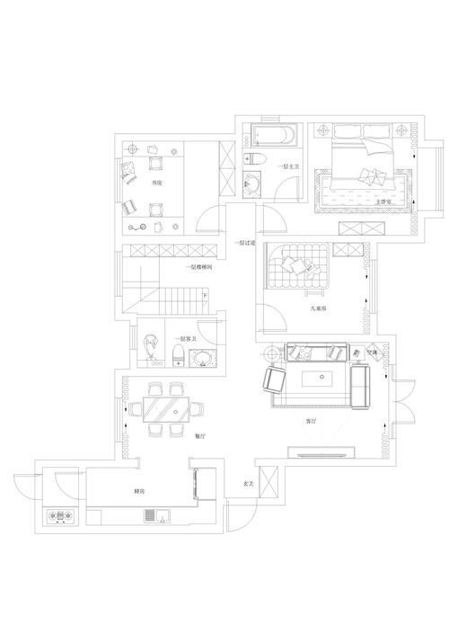 别墅|朋友买的200平米别墅,一共才花40万,这简约风格太美了!