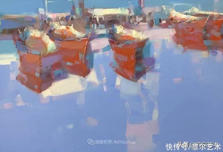 旅美|简单又清新，漂亮笔触~旅美亚美尼亚画家瓦赫·耶雷米扬油画欣赏