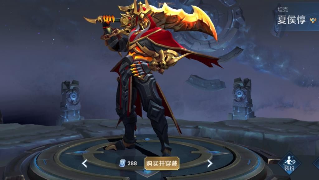 成神|能让夏侯惇成神的，不是“红莲斗篷”，而是非常“罕见”的2120